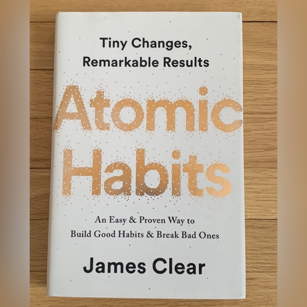 Atomic Habits by James Clear in great condition!